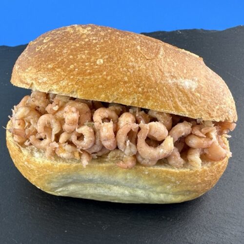 Frische Nordseekrabben (maschinell entschält!)